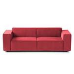 2,5-Sitzer Sofa KINX Samt - Samt Shyla: Pastellrot - Keine Funktion