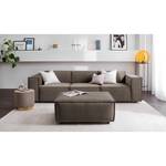 3-Sitzer Sofa KINX Samt - Samt Shyla: Taupe