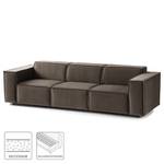 3-Sitzer Sofa KINX Samt - Samt Shyla: Taupe