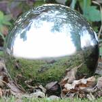Dekofigur Magical Ball Edelstahl - Silber