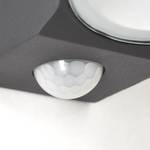 LED-Wandleuchte Johna Acrylglas / Aluminium - 1-flammig