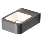 LED-Wandleuchte Phelia Acrylglas / Aluminium - 1-flammig