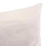 Housses de coussin Alcatraz Fibres synthétiques - Blanc laine - 60 x 60 cm