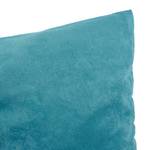 Housses de coussin Alcatraz Fibres synthétiques - Bleu pétrole - 40 x 40 cm