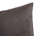 Housses de coussin Alcatraz Fibres synthétiques - Anthracite - 60 x 60 cm