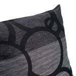 Housses de coussin Conelly Fibres synthétiques - Noir - 40 x 40 cm