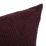 Housses de coussin Dallas Fibres synthétiques - Rouge foncé - 40 x 40 cm