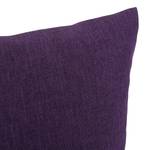 Housses de coussin Milano Fibres synthétiques - Violet foncé - 40 x 40 cm