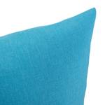 Housses de coussin Milano Fibres synthétiques - Aqua - 50 x 50 cm