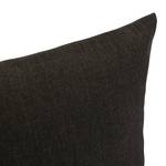 Housses de coussin Milano Fibres synthétiques - Noir - 40 x 40 cm