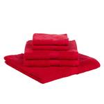 Set handdoeken New York (5-delig) Katoen - Rood