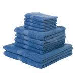 Serviettes New York (lot de 10) Coton - Bleu jean