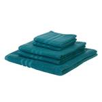 Serviettes Sylt (lot de 5) Coton - Bleu pétrole