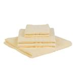 Serviettes Sylt (lot de 5) Coton - Champagne