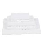 Serviettes Sylt (lot de 5) Coton - Blanc