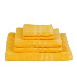 Serviettes Sylt (lot de 5) Coton - Jaune doré