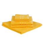 Serviettes Sylt (lot de 5) Coton - Jaune doré