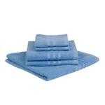 Serviettes Sylt (lot de 5) Coton - Bleu marine