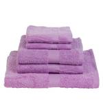 Serviettes New York (lot de 5) Coton - Lilas