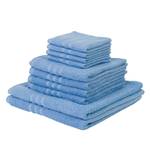 Serviettes Sylt (lot de 10) Coton - Bleu marine