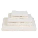 Serviettes New York (lot de 5) Coton - Blanc vintage