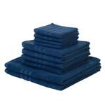 Serviettes Sylt (lot de 10) Coton - Bleu marine