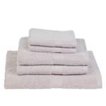 Set handdoeken New York (5-delig) Katoen - Zweeds wit