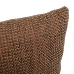 Housses de coussin Dallas Fibres synthétiques - Nougat - 50 x 50 cm