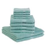 Serviettes New York (lot de 10) Coton - Bleu layette