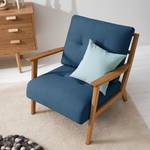 Fauteuil TIMON Geweven stof Anda II: Blauw