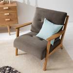 Fauteuil TIMON Velours Shyla: Taupe