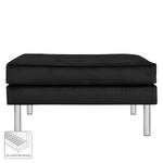 Repose-pieds Chelsea III Microfibre - Tissu Tond : Noir - Cylindre