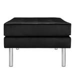 Repose-pieds Chelsea III Microfibre - Tissu Tond : Noir - Cylindre