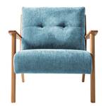 Fauteuil Timon III Tissu Mohs : Azur