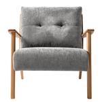 Fauteuil Timon III Stof Mohs: Donkergrijs