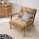 Fauteuil Timon III Stof Mohs: Zandkleurig