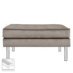 Repose-pieds Chelsea III Microfibre - Tissu Tond : Gris clair - Cylindre