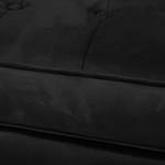 Repose-pieds Chelsea III Microfibre - Tissu Tond : Noir - Luge