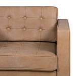 Fauteuil Chelsea IV Leer - Leer Custo: Lichtbruin - Cilinder