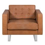 Fauteuil Chelsea IV Cuir - Cuir véritable Custo : Marron - Luge