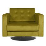 Fauteuil pivotant Chelsea III Microfibre - Tissu Tond : Vert