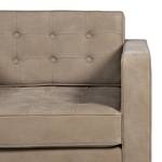 Fauteuil pivotant Chelsea IV Cuir - Cuir véritable Custo : Gris clair