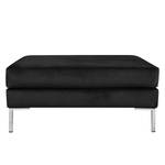 Repose-pieds Portobello III Microfibre - Tissu Tond : Noir - Angulaire