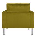 Fauteuil Portobello III Microfibre - Tissu Tond : Vert - Cylindre