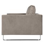 Fauteuil Portobello III Microfibre - Tissu Tond : Gris clair - Luge