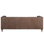 Sofa Buckingham IV (3-Sitzer) Leder - Echtleder Custo: Dunkelbraun