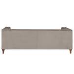 Sofa Buckingham III (3-Sitzer) Microfaser - Stoff Tond: Hellgrau