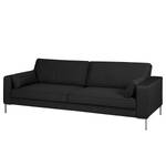 Sofa Piccadilly I (3-Sitzer) Flachgewebe - Anthrazit