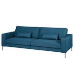 Sofa Piccadilly I (3-Sitzer) Flachgewebe - Blau