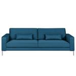 Sofa Piccadilly I (3-Sitzer) Flachgewebe - Blau